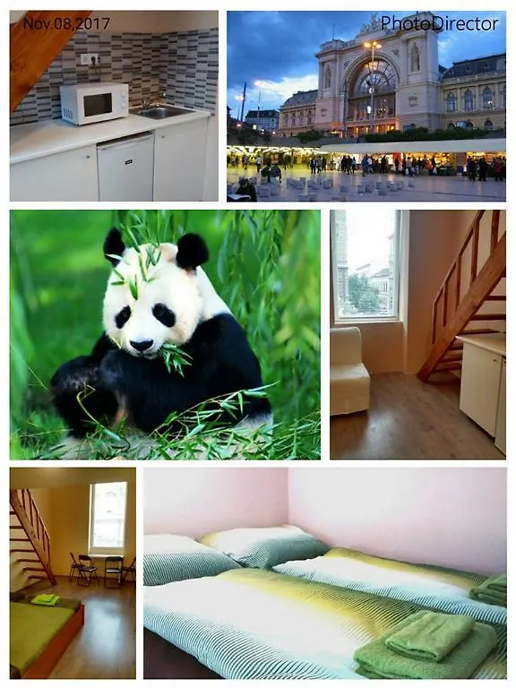 Green Panda Apartments Budapeşte